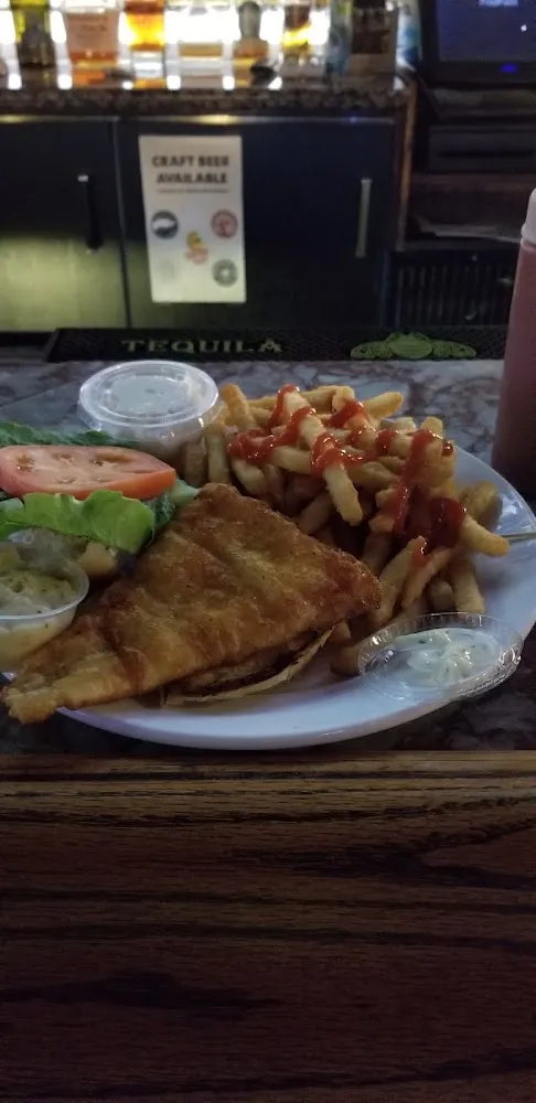 Beer Battered Haddock Sandwich